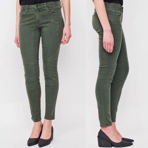 J Brand Roz Moto Skinny Jeans Vintage Mantis W 26